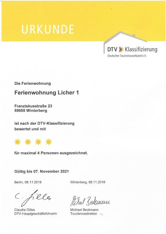 Ferienwohnungen Licher วินเทอร์แบร์ก ภายนอก รูปภาพ